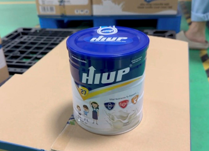 Sản phẩm dinh dưỡng HIUP 27 bị xác định làm giả