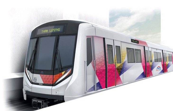 Thiết kế đoàn tàu metro số 2 (Bến Thành - Tham Lương) Thiết kế đoàn tàu metro số 2 (Bến Thành - Tham Lương)