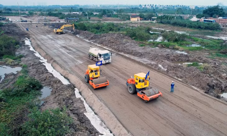 Năm 2024 sẽ tăng tốc xây dựng các công trình giao thông trọng điểm, quan trọng quốc gia với tổng mức đầu tư 422.000 tỷ đồng. Ảnh minh họa
