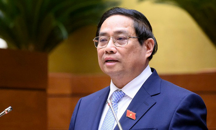 Thủ tướng Phạm Minh Chính báo cáo Quốc hội kết quả phát triển kinh tế xã hội, sáng 5/5