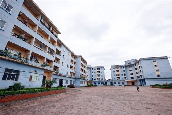 Một khu nhà ở xã hội ở Hà Nội