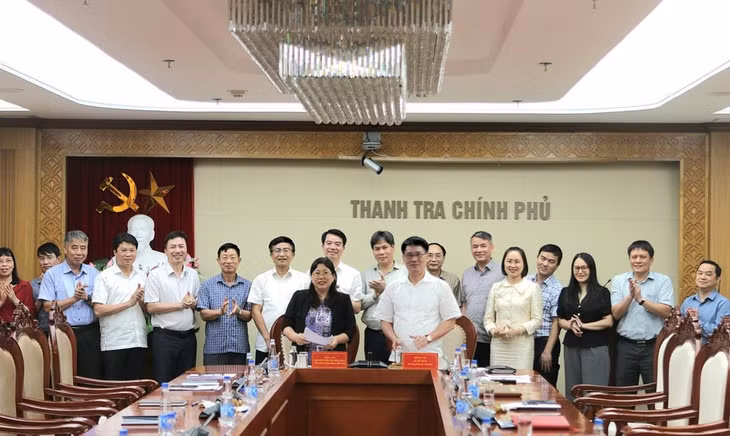 Thanh tra Chính phủ tiếp nhận Thanh tra Bộ Nông nghiệp và Môi trường ngày 7/5