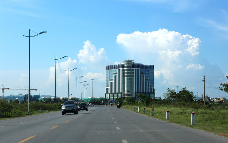 Tuyến đại lộ Nam sông Mã (nối từ TP. Thanh Hóa xuống TP. Sầm Sơn) hiện tại