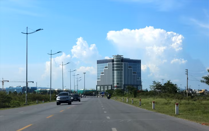 Tuyến đại lộ Nam sông Mã (nối từ TP. Thanh Hóa xuống TP. Sầm Sơn) hiện tại