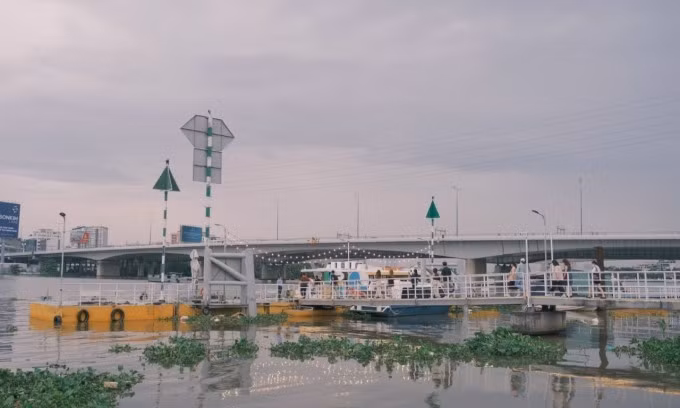 Bến buýt sông Bình An ở TP. Thủ Đức