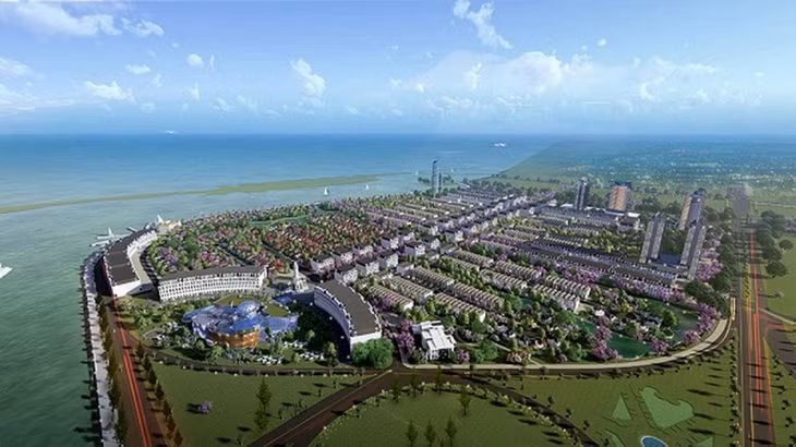 Phối cảnh Dự án Khu Đô thị cao cấp Vườn Phượng Hoàng