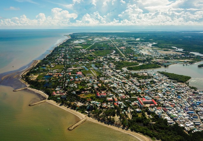 Khu vực thị trấn Cần Thạnh, huyện Cần Giờ và vùng biển xung quanh Khu vực thị trấn Cần Thạnh, huyện Cần Giờ và vùng biển xung quanh