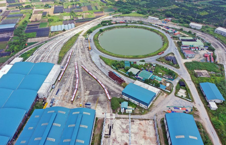 Depot Nhổn (gói thầu CT5) còn nhiều hạng mục chưa hoàn thành