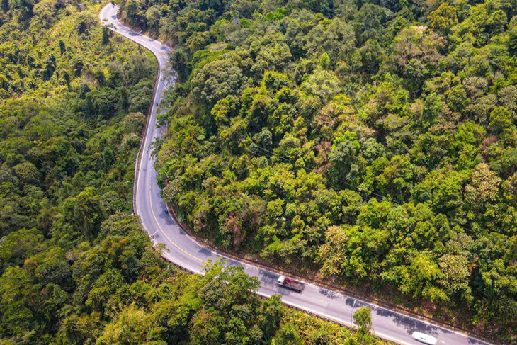 Tuyến đèo Bảo Lộc dẫn lên TP. Đà Lạt (Lâm Đồng)