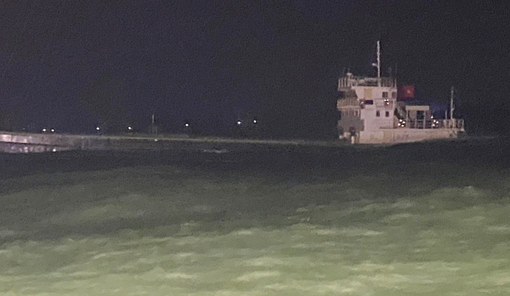 Tàu Nam Phát 01 trước khi bị chìm ở vùng biển huyện Thăng Bình Tàu Nam Phát 01 trước khi bị chìm ở vùng biển huyện Thăng Bình