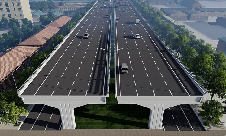 Phối cảnh thiết kế Vành đai 3 TP.HCM