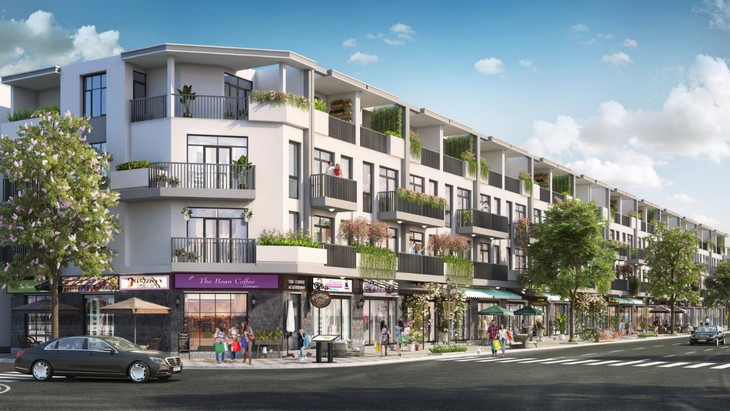 Shophouse trung tâm dự án