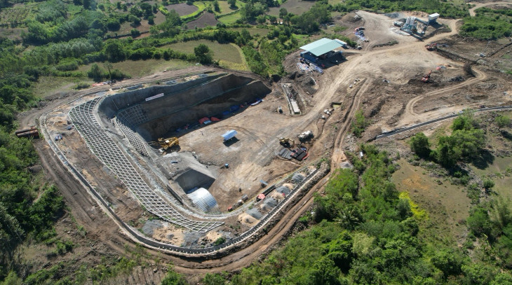 Thi công cao tốc đoạn Chí Thạnh - Vân Phong