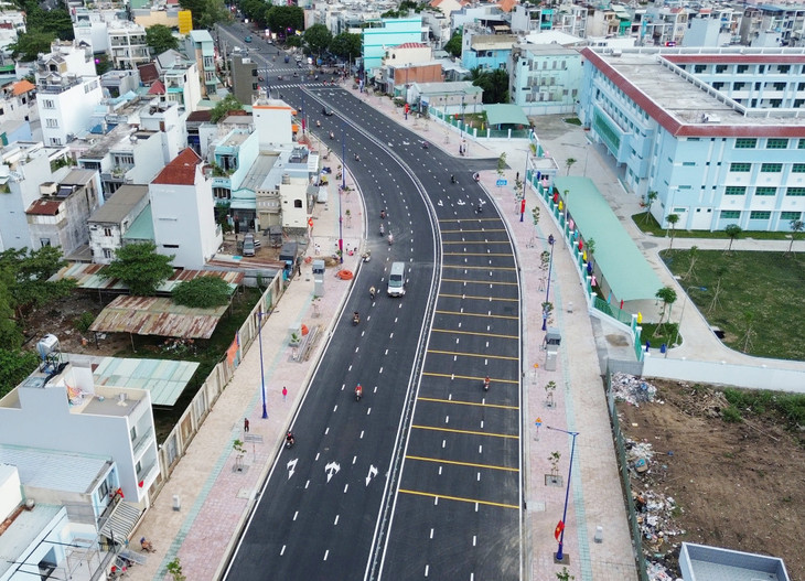 Đoạn cuối đường Tên Lửa được thông xe Đoạn cuối đường Tên Lửa được thông xe