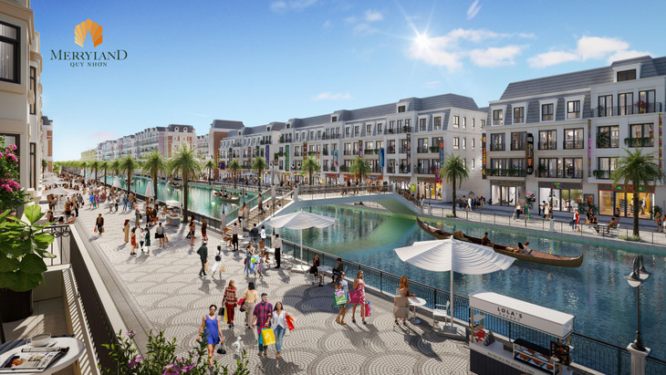 Những chiếc thuyền gondola nối đuôi nhau đưa du khách vào hành trình mua sắm, trải nghiệm bất tận Những chiếc thuyền gondola nối đuôi nhau đưa du khách vào hành trình mua sắm, trải nghiệm bất tận