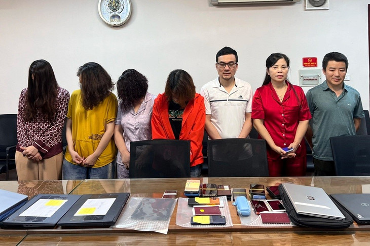 Các đối tượng bị khởi tố