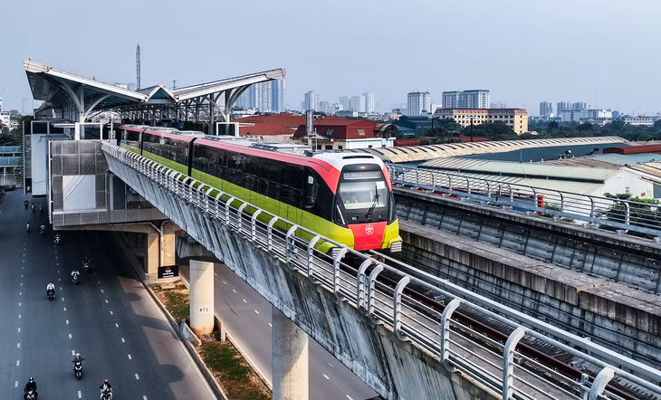 Đoạn trên cao metro Nhổn - ga Hà Nội được cấp chứng nhận an toàn hệ thống. Đoạn trên cao metro Nhổn - ga Hà Nội được cấp chứng nhận an toàn hệ thống.