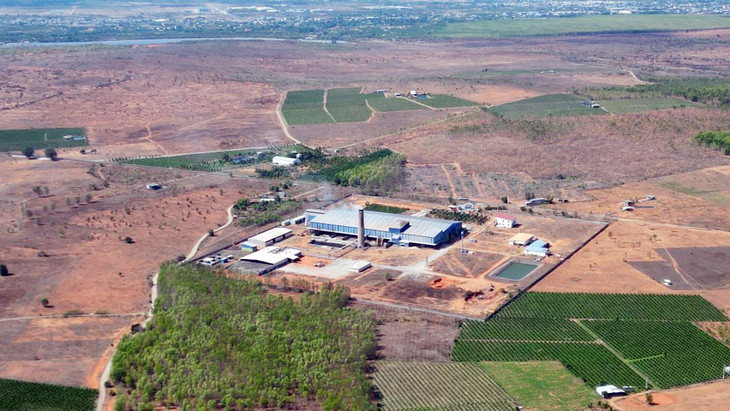 Nhà máy xử lý rác Phan Thiết cách bãi rác Bình Tú khoảng 4 km