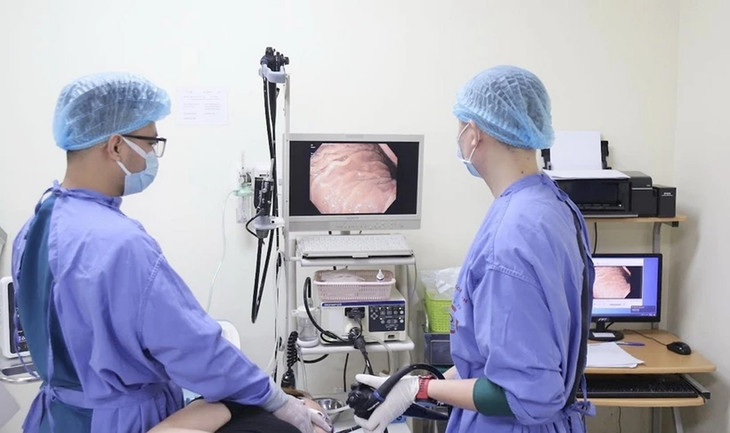 Phòng nội soi tại cơ sở Quán Sứ của Bệnh viện K