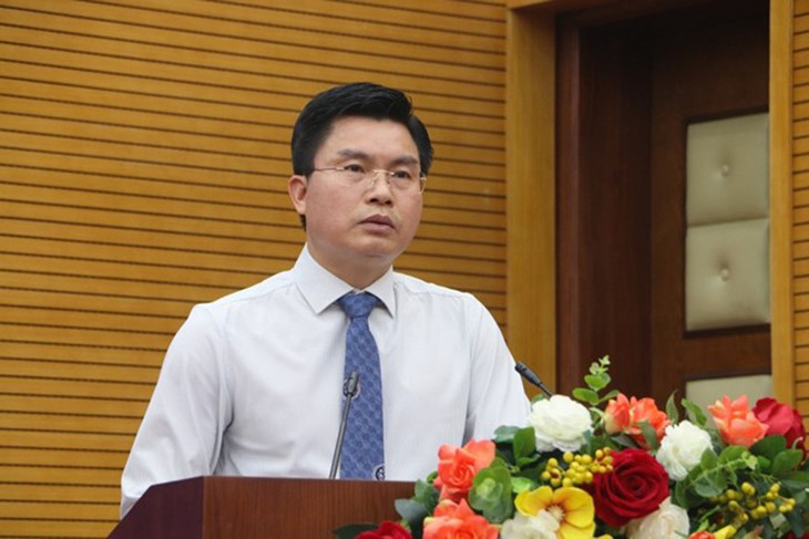 Chủ tịch UBND quận Đống Đa Lê Tuấn Định. Ảnh: dongda. hanoi.gov