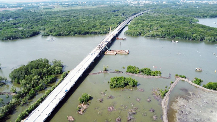 Cầu Thị Vải được hợp long