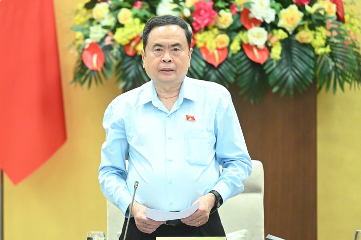 Chủ tịch Quốc hội Trần Thanh Mẫn phát biểu khai mạc Phiên họp