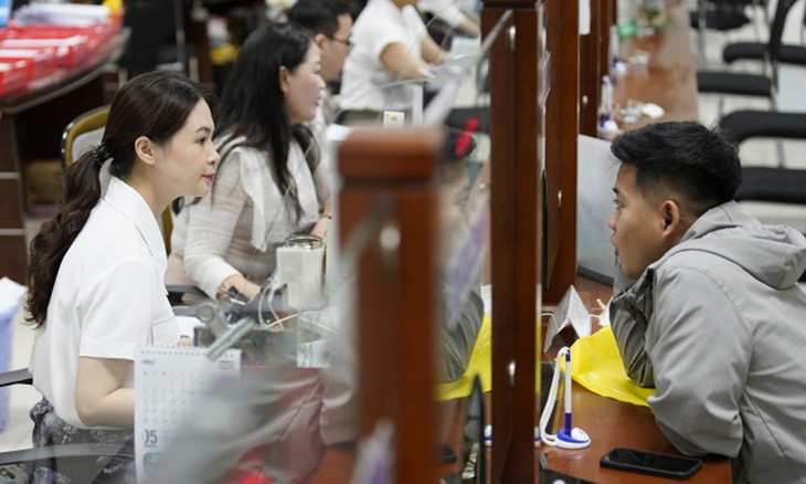 Công chức làm việc tại Trung tâm hành chính TP. Đà Nẵng