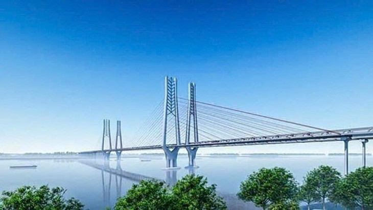 Phối cảnh cầu Cần Thơ 2