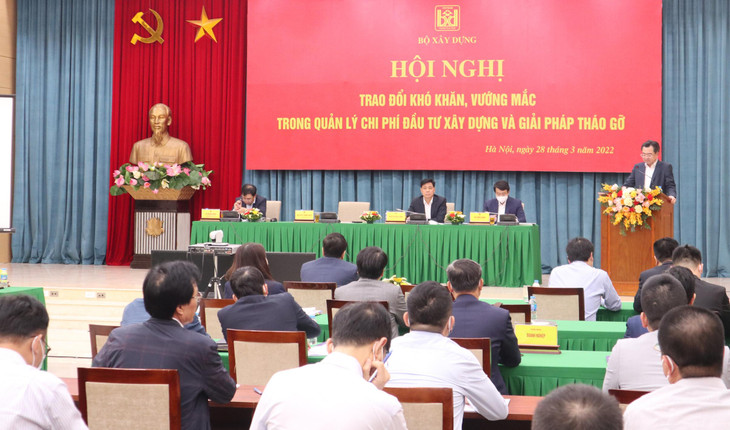 Bộ trưởng Bộ Xây dựng Nguyễn Thanh Nghị phát biểu tại Hội nghị