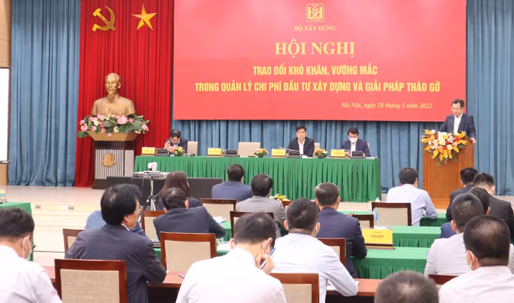 Bộ trưởng Bộ Xây dựng Nguyễn Thanh Nghị phát biểu tại Hội nghị