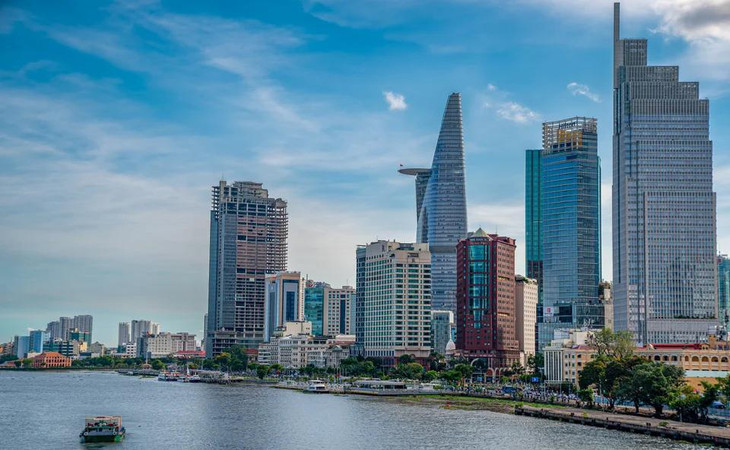 Góc nhìn trên cao từ cầu Thủ Thiêm 2 về trung tâm TP.HCM. Nơi đây, người dân có thể quan sát các tòa nhà biểu tượng của thành phố. Góc nhìn trên cao từ cầu Thủ Thiêm 2 về trung tâm TP.HCM. Nơi đây, người dân có thể quan sát các tòa nhà biểu tượng của thành phố.