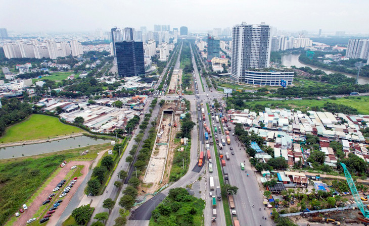 Dự án hầm chui nút giao Nguyễn Văn Linh - Nguyễn Hữu Thọ Dự án hầm chui nút giao Nguyễn Văn Linh - Nguyễn Hữu Thọ