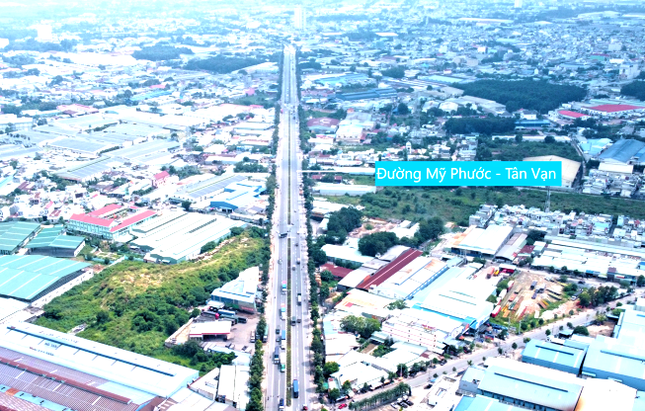 Dự án Vành đai 3 TP.HCM đoạn trùng với đường Mỹ Phước Tân Vạn (Bình Dương) Dự án Vành đai 3 TP.HCM đoạn trùng với đường Mỹ Phước Tân Vạn (Bình Dương)