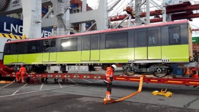 Đoàn tàu thứ hai của tuyến đường sắt Nhổn - ga Hà Nội chưa xác định được ngày cụ thể cập cảng Hải Phòng