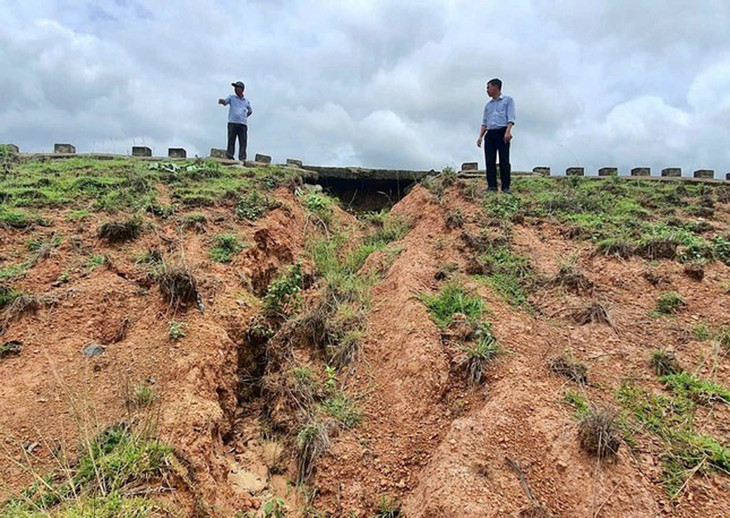 Nhiều công trình thuỷ lợi của tỉnh đã xuống cấp, hư hỏng