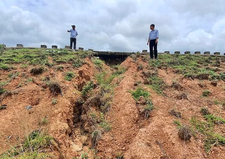 Nhiều công trình thuỷ lợi của tỉnh đã xuống cấp, hư hỏng