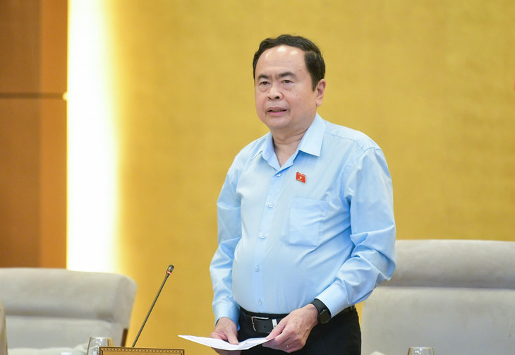 Chủ tịch Quốc hội Trần Thanh Mẫn phát biểu khai mạc Phiên họp thứ 37 của Ủy ban Thường vụ Quốc hội