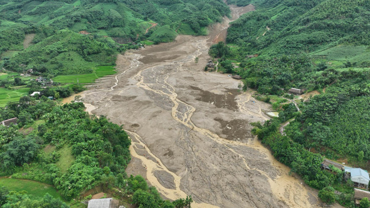 Hiện trường vụ lũ quét tại thôn Làng Nủ, xã Phúc Khánh Hiện trường vụ lũ quét tại thôn Làng Nủ, xã Phúc Khánh
