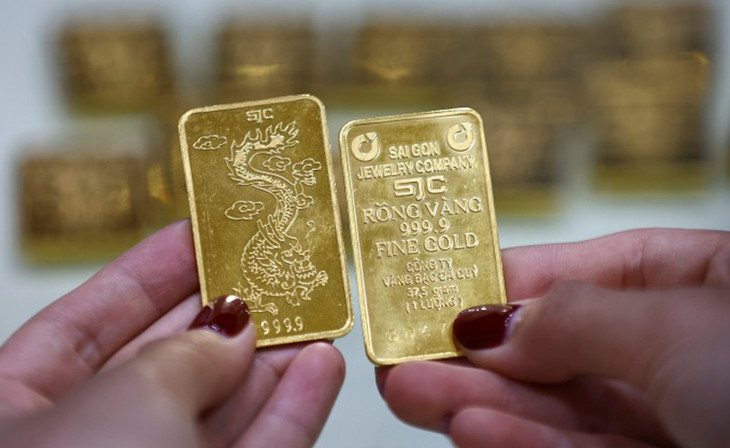 Chiều 28/3, mỗi lượng vàng miếng tăng thêm vài trăm nghìn đồng so với buổi sáng Chiều 28/3, mỗi lượng vàng miếng tăng thêm vài trăm nghìn đồng so với buổi sáng