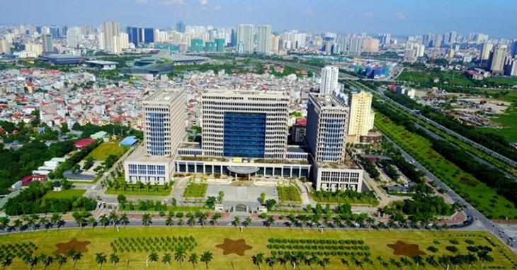 Dự án trụ sở Bộ Ngoại giao có vị trí đắc địa với hai mặt giáp đường lớn Dự án trụ sở Bộ Ngoại giao có vị trí đắc địa với hai mặt giáp đường lớn