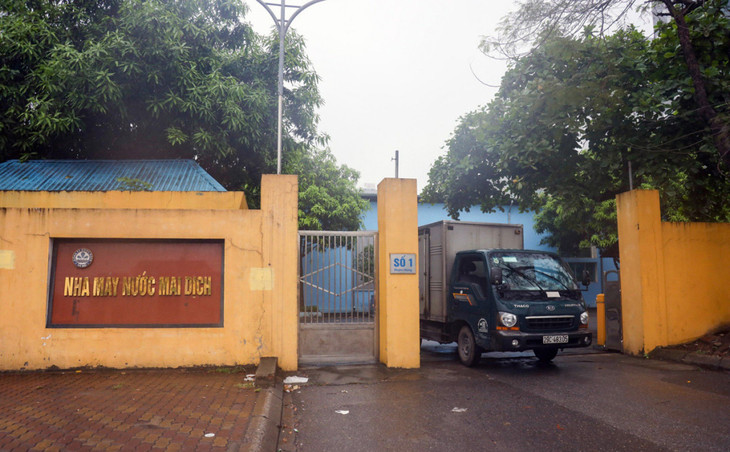 Nhà máy Nước Mai Dịch đã được Thành phố nhất trí nâng công suất khai thác nước ngầm