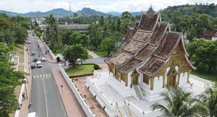 Cung điện Hoàng gia Luang Prabang ở tỉnh Luang Prabang, nơi thu hút đông đảo khách du lịch tới tham quan