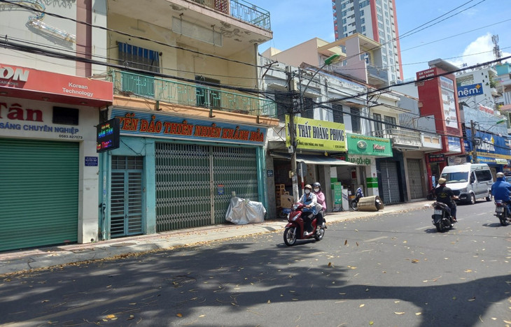 Đường Thống Nhất, thành phố Nha Trang có nhiều nhà, đất sẽ được bán đấu giá