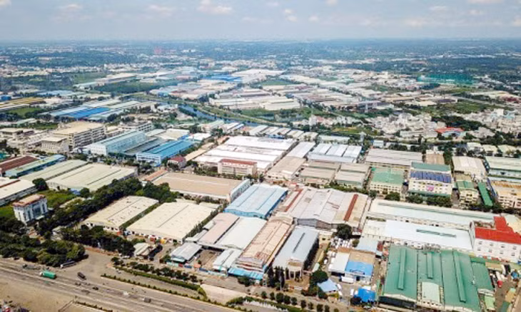 Khu công nghiệp Tân Tạo (quận Bình Tân) có diện tích gần 200 ha