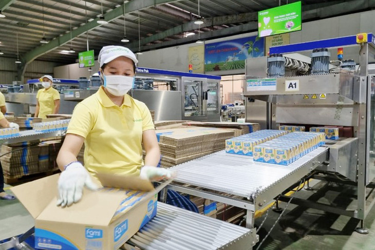 Đường Quảng Ngãi hiện dẫn đầu thị phần mảng sữa đậu nành với thương hiệu Vinasoy