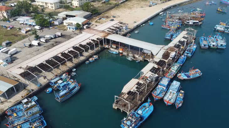 Cảng cá Đề Gi - xã Cát Khánh, huyện Phù Cát