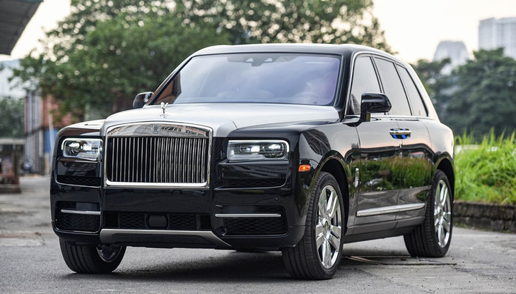 Tại Việt Nam, số lượng người sở hữu Rolls-Royce Cullinan không nhiều