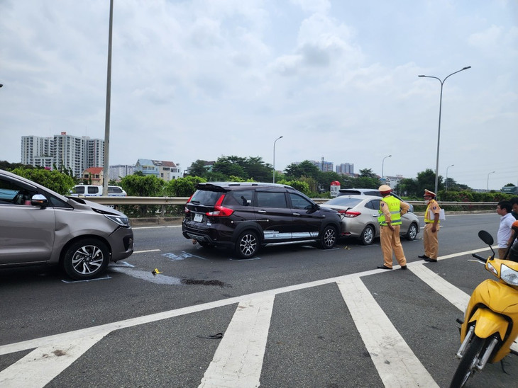 Vụ tai nạn giao thông ở TP.HCM