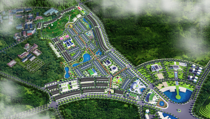 Phối cảnh dự án Khu đô thị mới Golden House