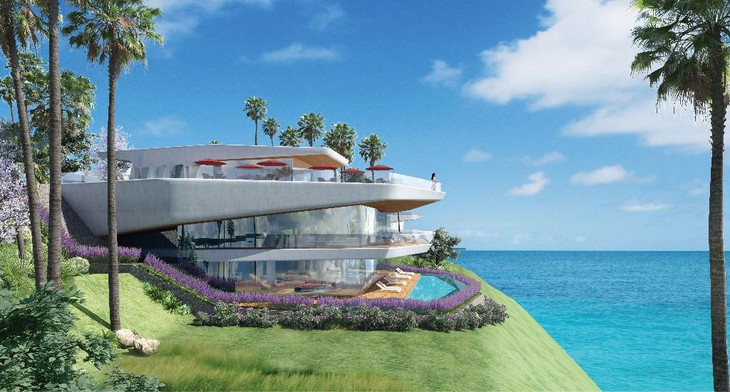 Thiết kế kiến trúc của Sunshine Heritage tại Phan Thiết khai thác lợi thế thiên nhiên, khí hậu đặc trưng của vùng biển trở thành điểm thu hút du khách